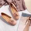 Taussima pink fringed moccasins - Footwear