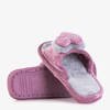 Violet women's slippers with a heart Vix - Shoes