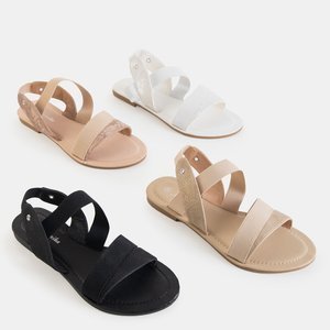White Velia women's sandals - Footwear