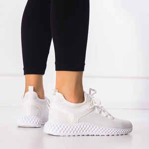 White women's sports shoes Modika - Footwear