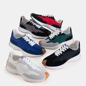 Willy black and white men's sports shoes - Footwear