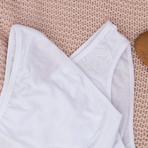 Women's White Cotton Briefs 2 / pack - Underwear