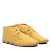Yellow women's Cirlisa tied ankle boots - Footwear